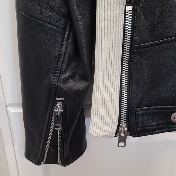 Diesel Limited Edition Motorcycle Leather Moto Jacket - Picture 6 of 12